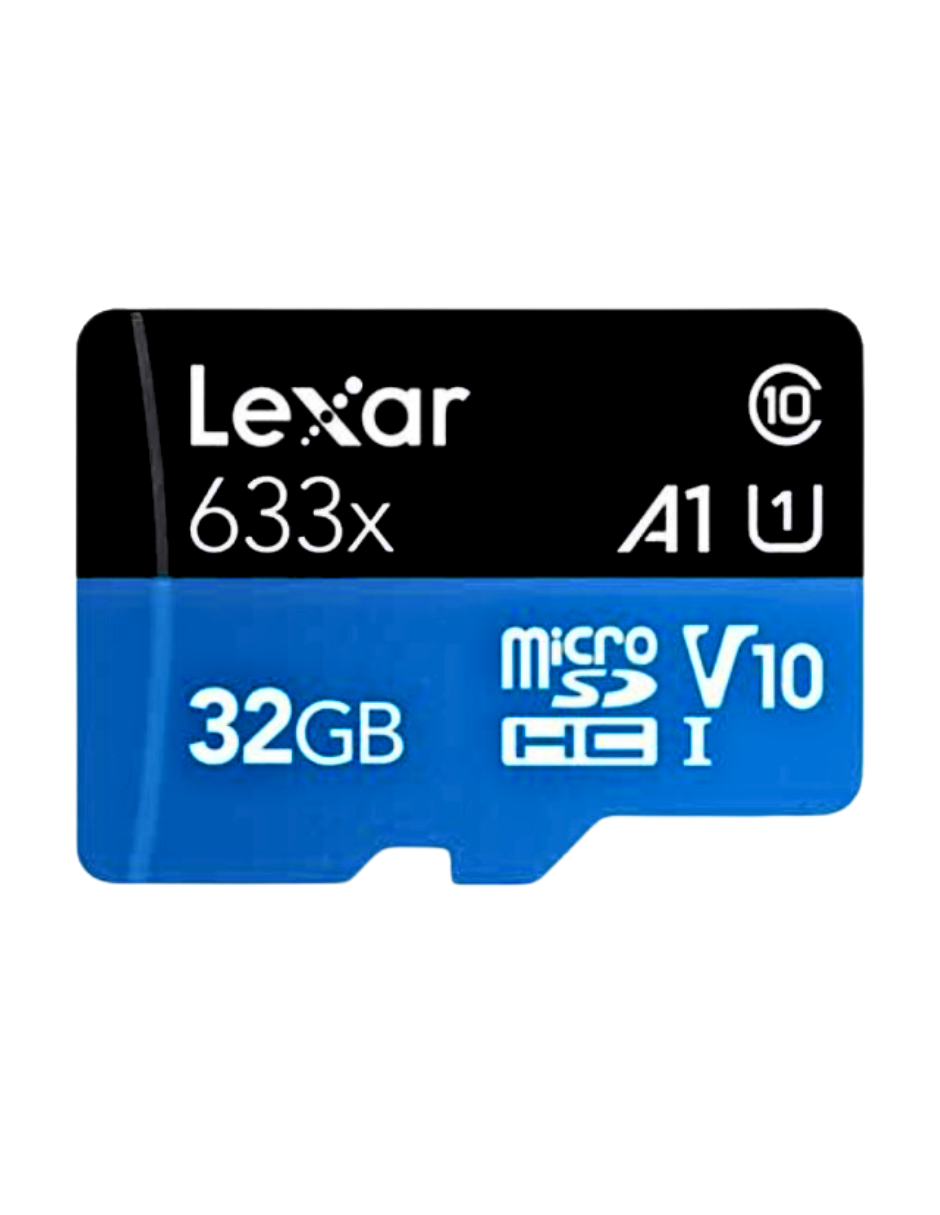 Foto 3 pulgar | Tarjeta Micro Sd 32 Gb Lexar 633x Mas Adaptador Sd Color Negro
