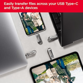 Foto 3 | Unidad Flash USB Sandisk Ultra Dual Drive Luxe de 512 GB - Venta Internacional