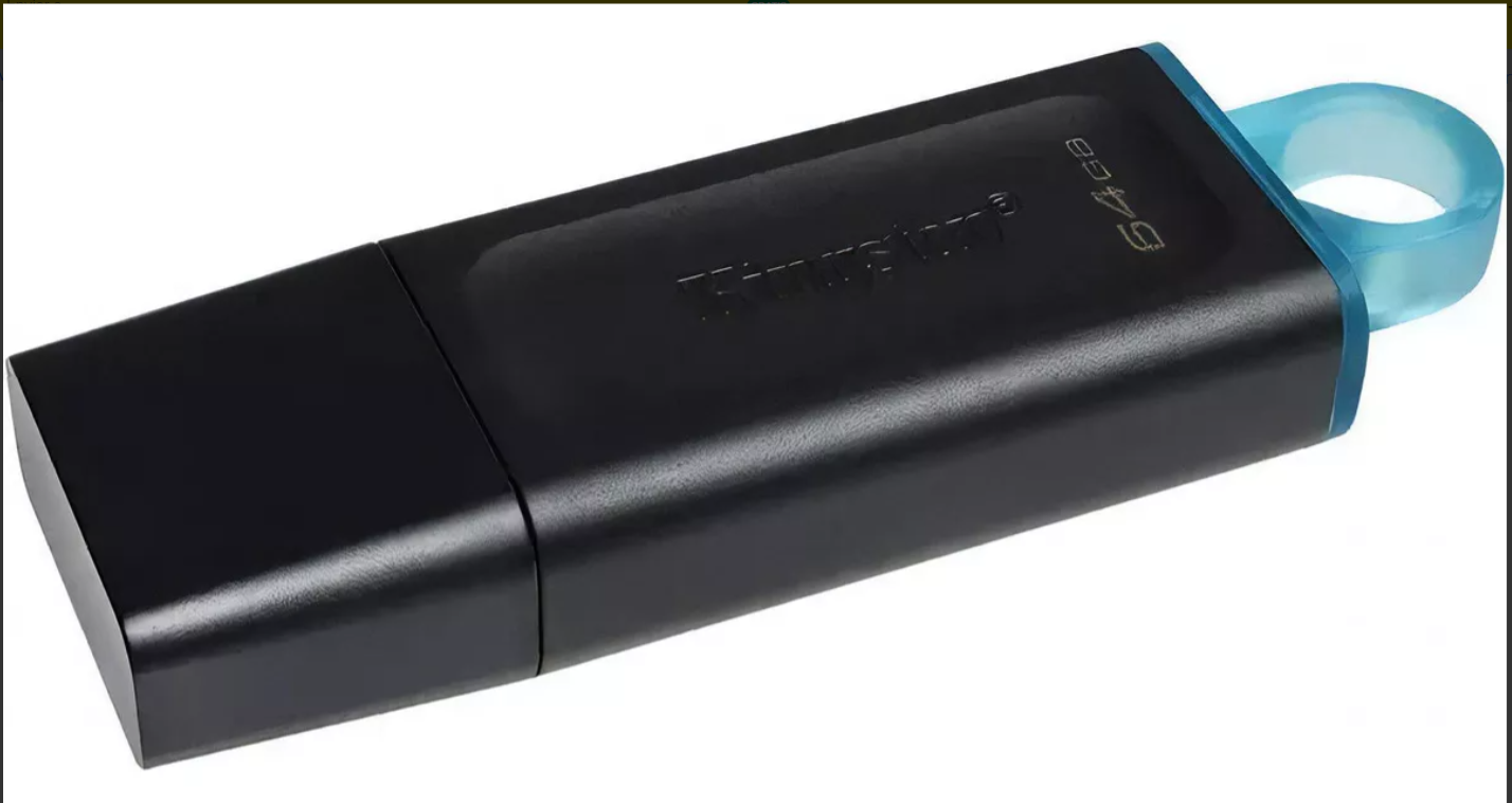 Foto 3 pulgar | Memoria USB Kingston DTX-64 Negra 64 GB 3.2 Gen 1