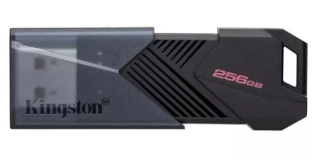 Memoria Flash Usb Kingston Data Traveler Exodia Onyx 256gb Gen 1 3.2 Color Negro