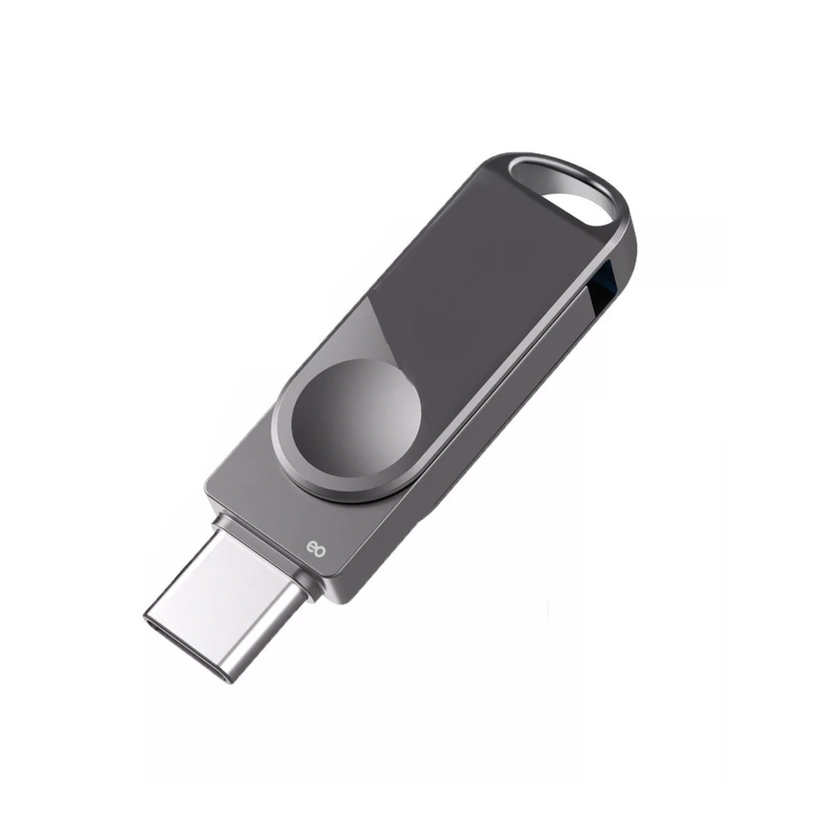 Memoria Usb Tipo C Dual 128gb Eo Safe Imports Esi-15352-1 Gris