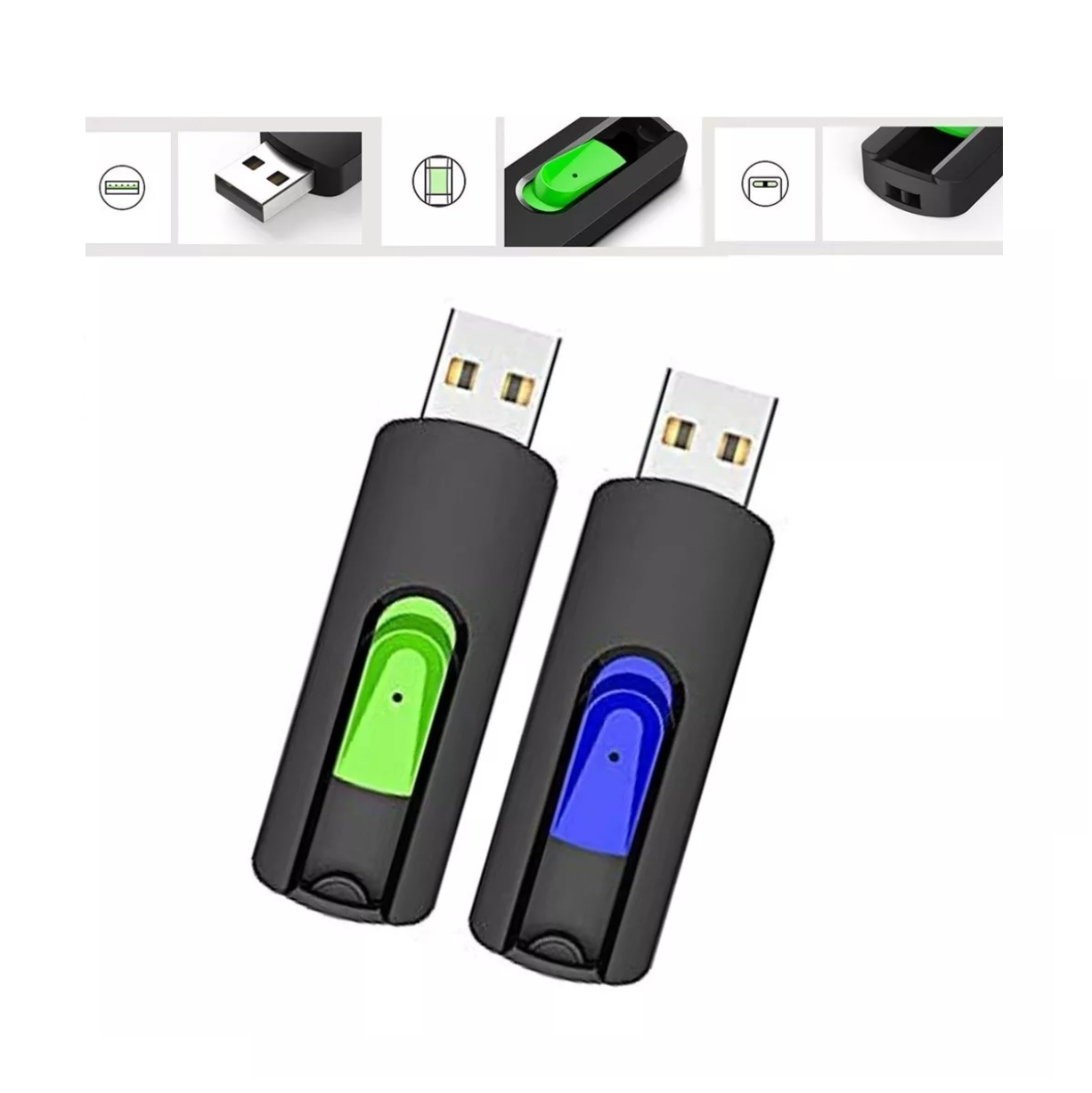 Foto 3 | Memoria Usb 2.0 Topesel De 8 Gb Lab.g, Plateado, 10 Piezas