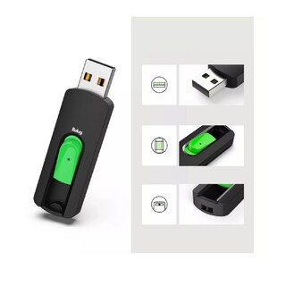 Foto 5 | Memorias Usb Belug 32gb 2.0 Paquete De 5 Negro Multicolor