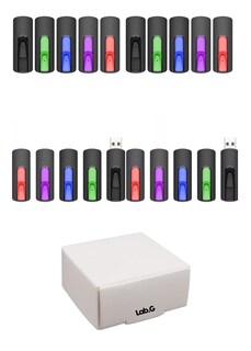 Foto 1 | Kit 20 Memorias USB 2.0 Flash Negro