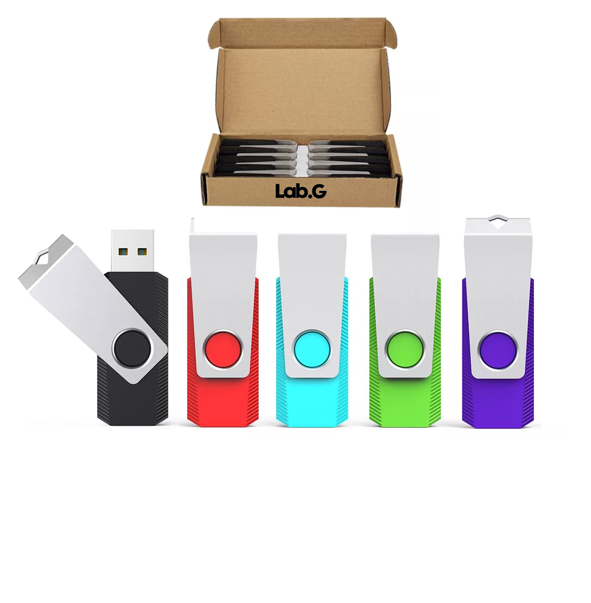 Memoria USB Lab.G 32 GB 2.0 5 Piezas