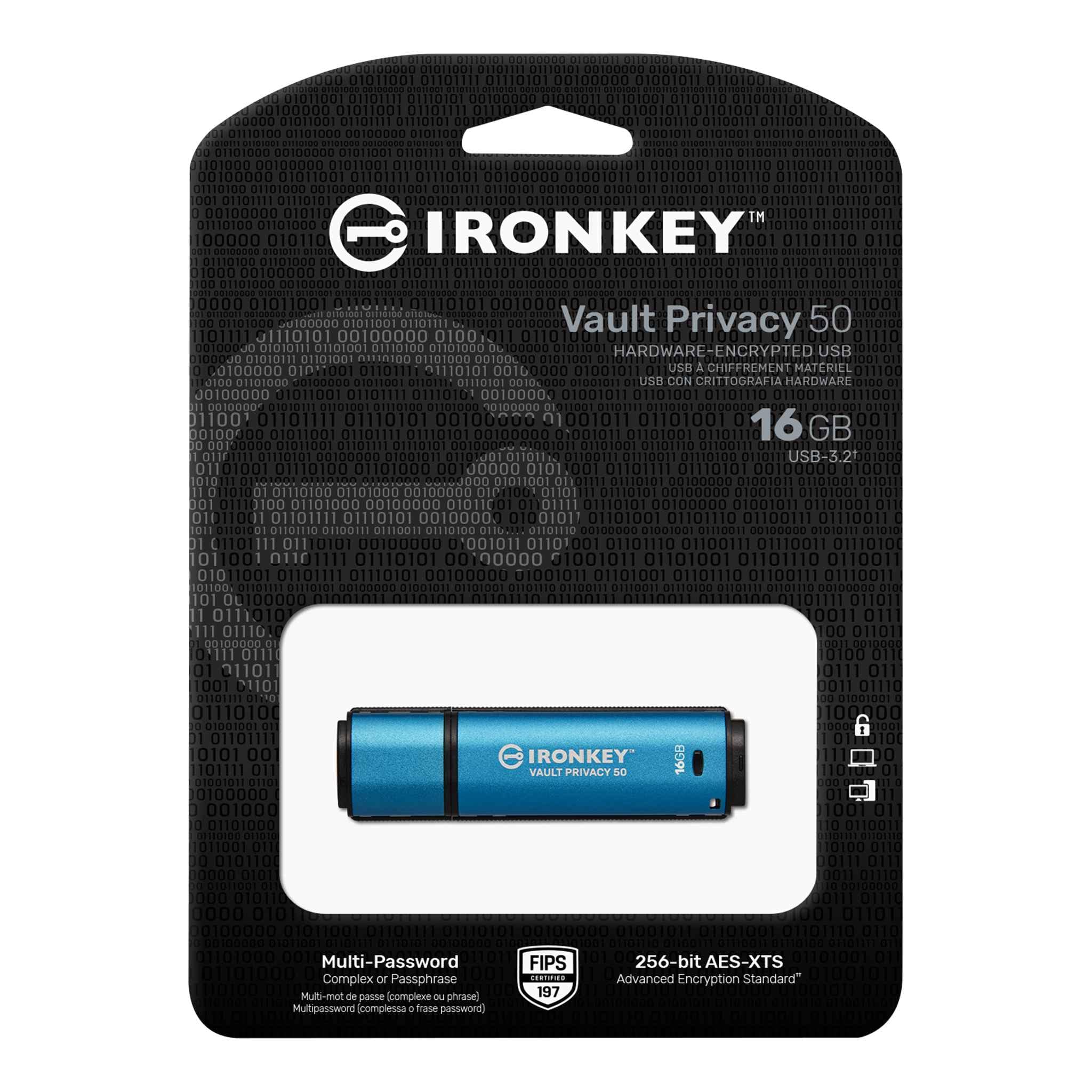 Foto 4 pulgar | Memoria USB Kingston 16 GB con Cifrado - Venta Internacional