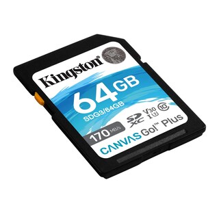 Foto 4 | Tarjeta De Memoria Kingston Canvas Go Plus 64gb Sdxc 170mb/s - Venta Internacional.