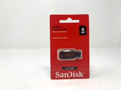 Foto 3 | Memoria USB Sandisk 8 GB 2.0 - Venta Internacional