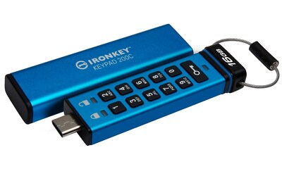 Foto 1 | Unidad Flash Cifrada Kingston Ironkey Keypad 200 16 Gb Usb-c - Venta Internacional.