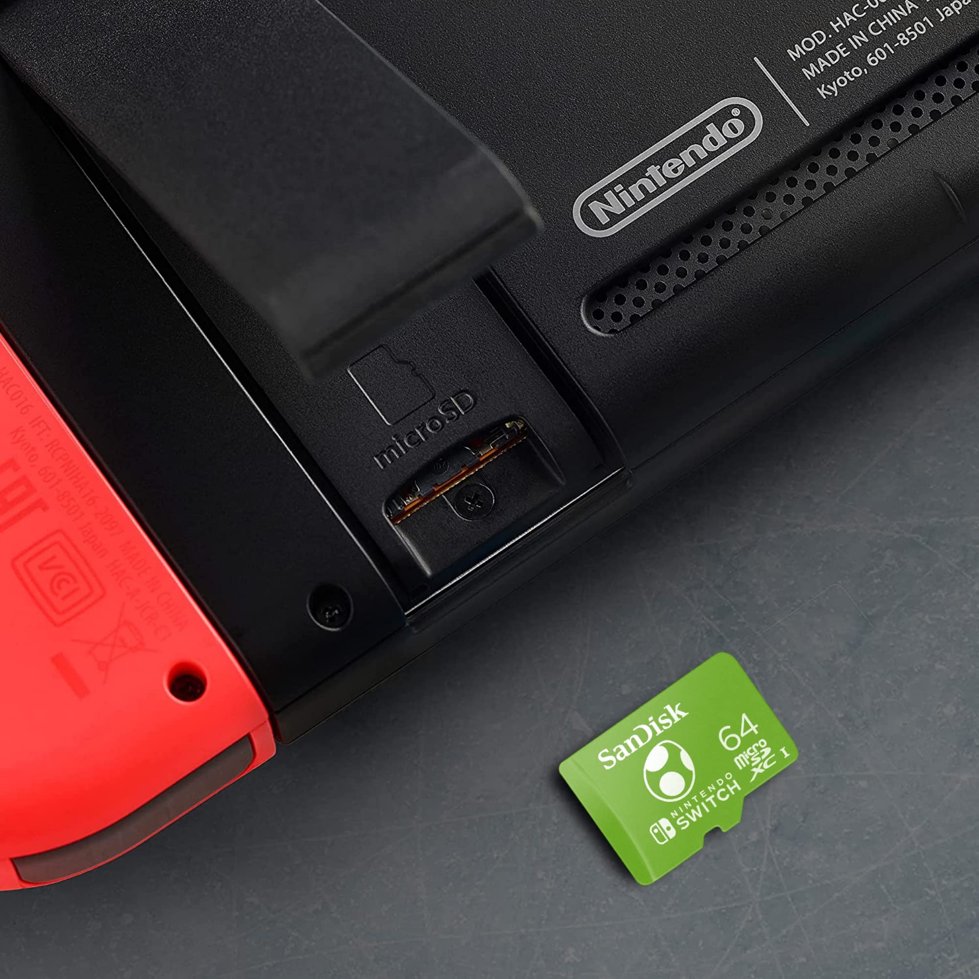 Foto 3 pulgar | Tarjeta Microsdxc Sandisk 64gb con Licencia para Nintendo Switch - Venta Internacional