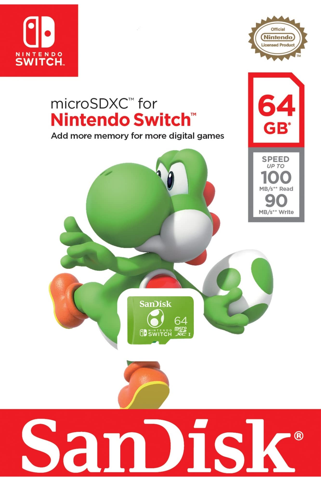 Foto 7 pulgar | Tarjeta Microsdxc Sandisk 64gb con Licencia para Nintendo Switch - Venta Internacional