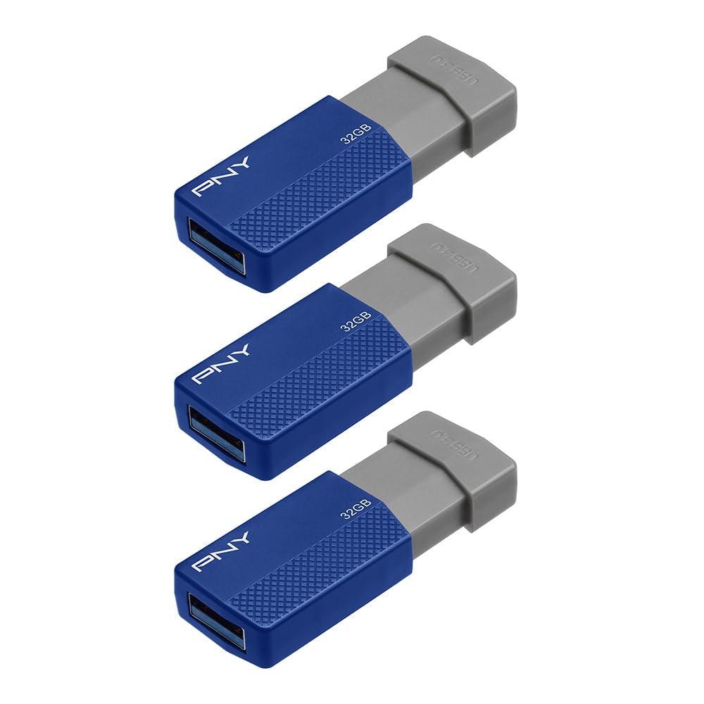 Foto 4 pulgar | Unidad Flash Usb Pny Odm Elite Edge 32 Gb Usb 3.0, Paquete De 3 Unidades, Azul - Venta Internacional.