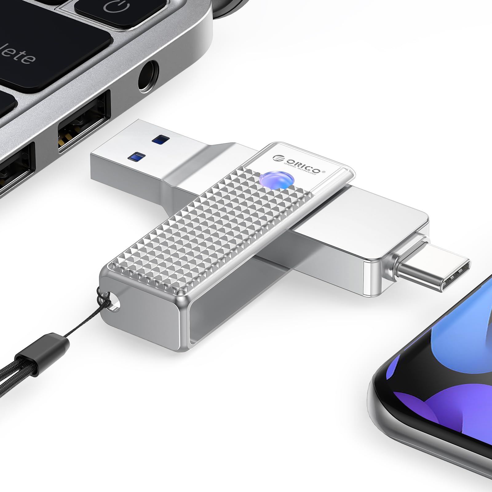 Foto 2 pulgar | Unidad Flash Orico De 128 Gb Ufsd Usb-c 3.2 Gen 1 Para Macbook - Venta Internacional.