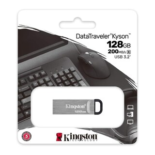 Foto 6 | Unidad Flash Kingston Datatraveler Kyson 128 Gb Usb 3.2 - Venta Internacional.