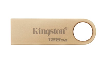Foto 1 | Unidad Flash Usb Kingston Datatraveler Se9 Gen 3 De 128 Gb, Color Dorado - Venta Internacional.