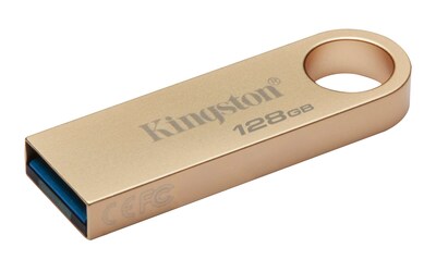 Foto 2 | Unidad Flash Usb Kingston Datatraveler Se9 Gen 3 De 128 Gb, Color Dorado - Venta Internacional.