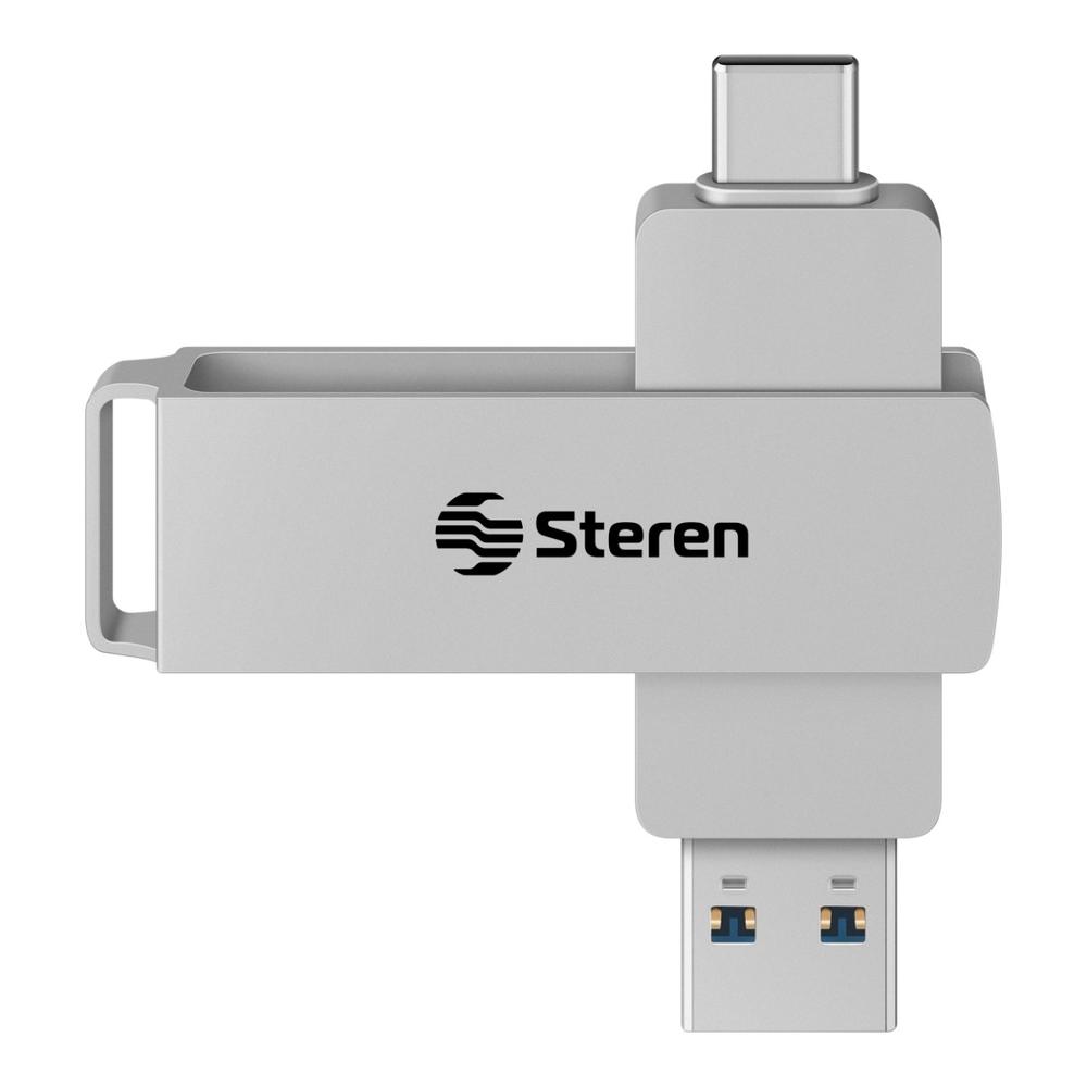 Memoria Usb Dual  Tipo C y A  de 256 Gb