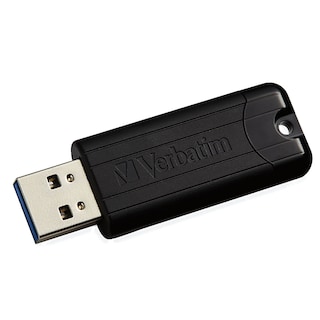 Foto 1 | Unidad Flash Verbatim Pinstripe Usb 3.2 Gen 1 De 256 Gb Color Negro - Venta Internacional.