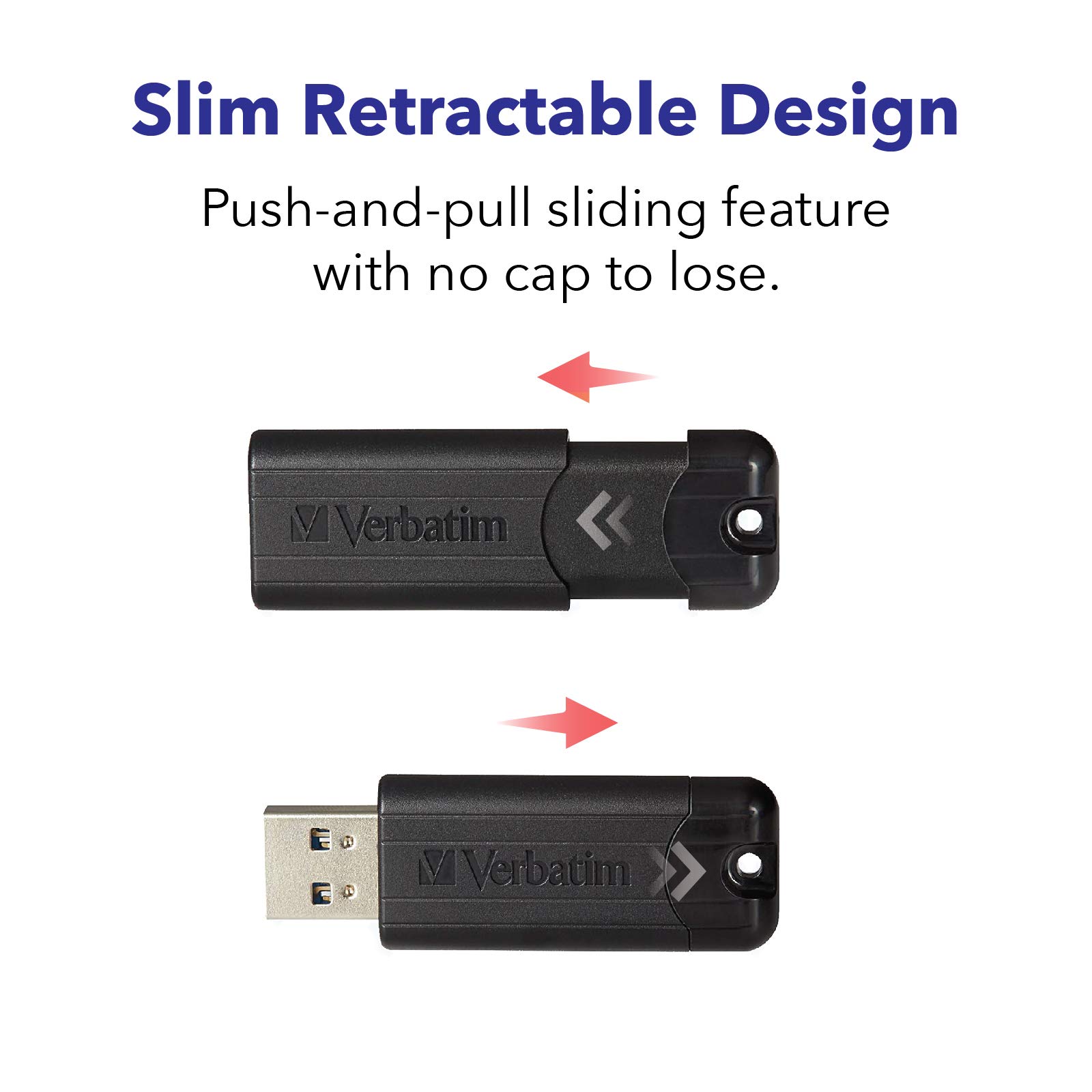 Foto 8 pulgar | Unidad Flash Verbatim Pinstripe Usb 3.2 Gen 1 De 256 Gb  Color Negro - Venta Internacional.