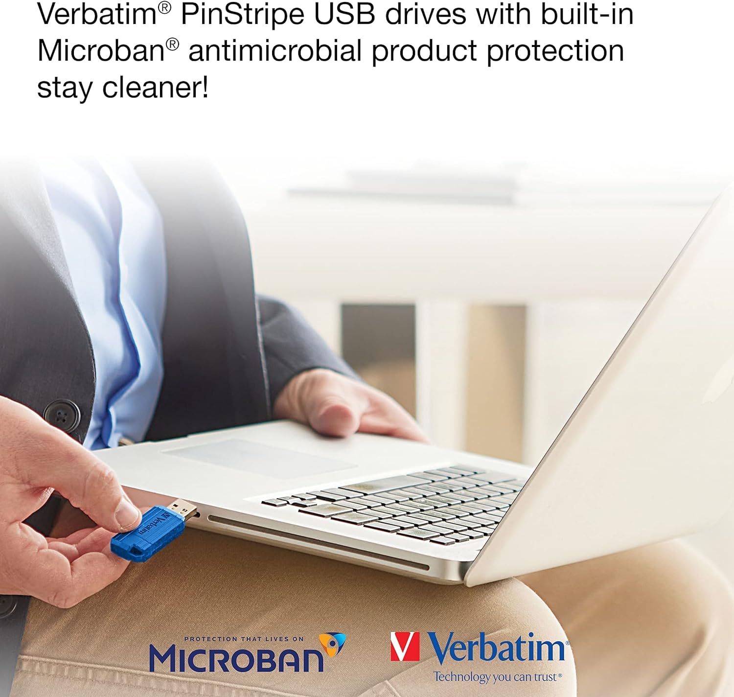 Foto 4 pulgar | Unidad Flash Usb Verbatim Pinstripe 16 Gb Usb 2.0  Paquete De 5 - Venta Internacional.