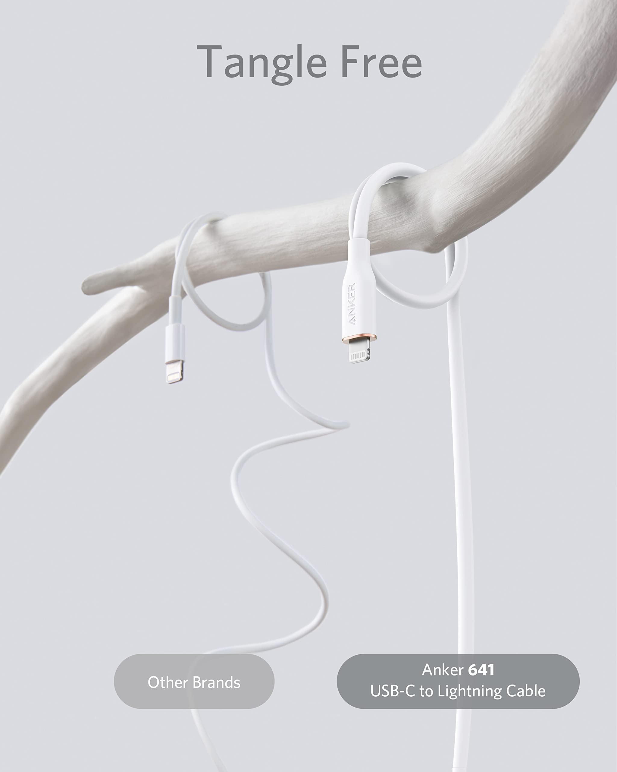 Foto 4 pulgar | Cable Usb-c A Lightning Anker 641 Powerline Iii Flow De 6 Pies - Venta Internacional.