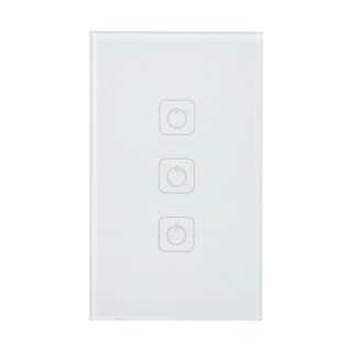Foto 1 | Apagador Inteligente Tecnolite Connect 3 Botones Táctiles Blanco