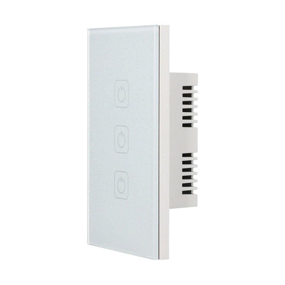 Foto 3 pulgar | Apagador Inteligente Tecnolite Connect 3 Botones Táctiles Blanco