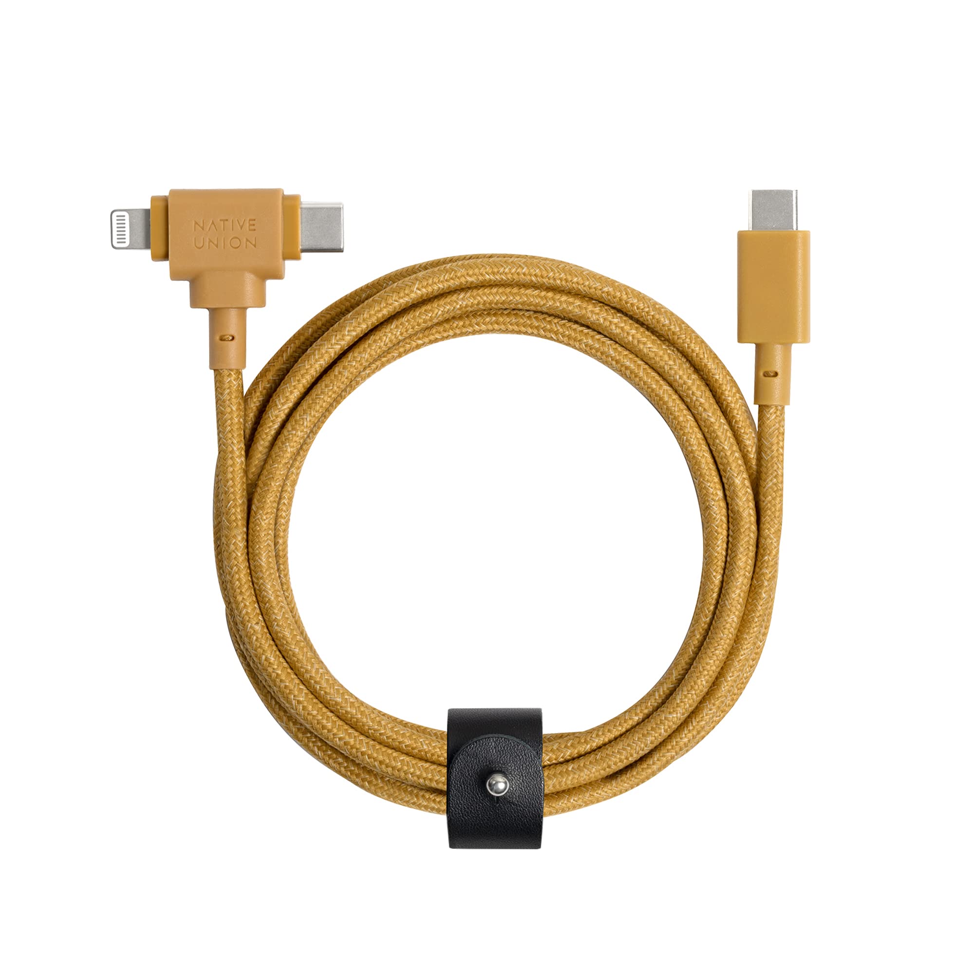 Cable De Carga Native Union Belt Cable Duo 1 5 M Kraft - Venta Internacional.