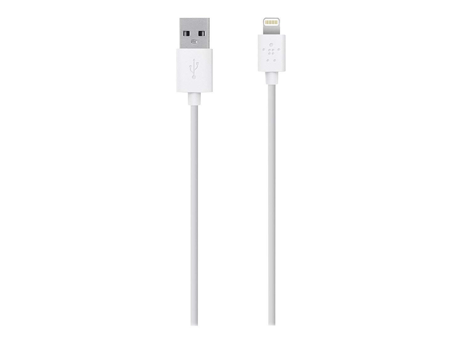 Cable Lightning A Usb Con Certificación Mfi De Belkin Para Iphone  Color Blanco - Venta Internacional.