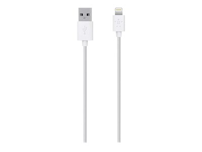 Foto 1 | Cable Lightning A Usb Con Certificación Mfi De Belkin Para Iphone Color Blanco - Venta Internacional.