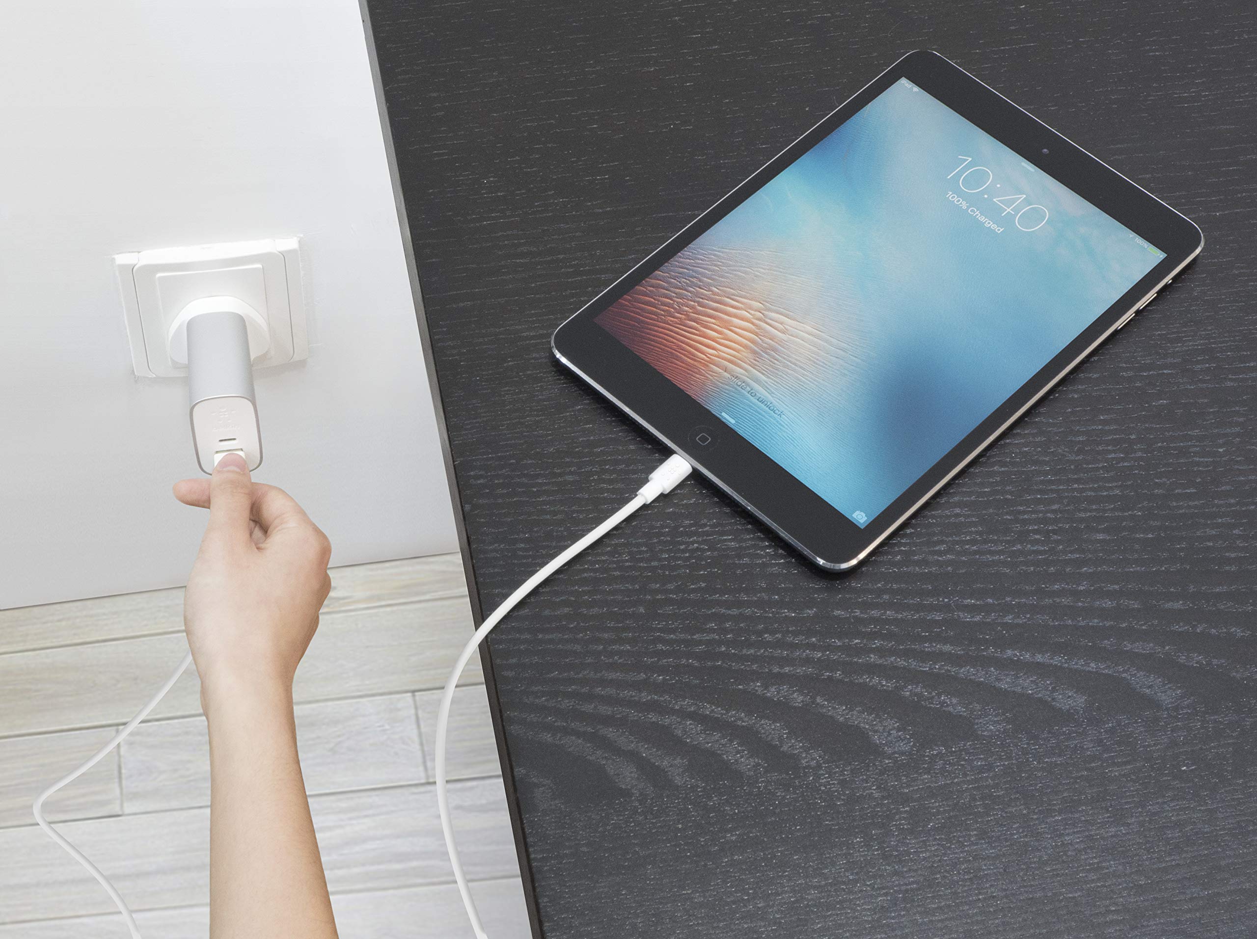Foto 4 pulgar | Cable Lightning A Usb Con Certificación Mfi De Belkin Para Iphone  Color Blanco - Venta Internacional.