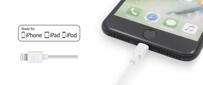 Foto 5 | Cable Lightning A Usb Con Certificación Mfi De Belkin Para Iphone Color Blanco - Venta Internacional.