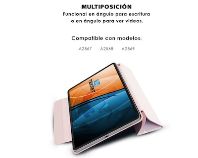 Foto 3 | Funda Teknet Case 8.3 para iPad Mini 6 color Rosa