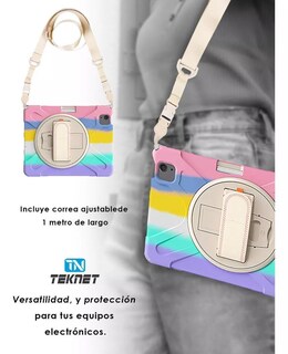 Foto 2 | Funda Teknet para Ipad Air 5 Multicolor