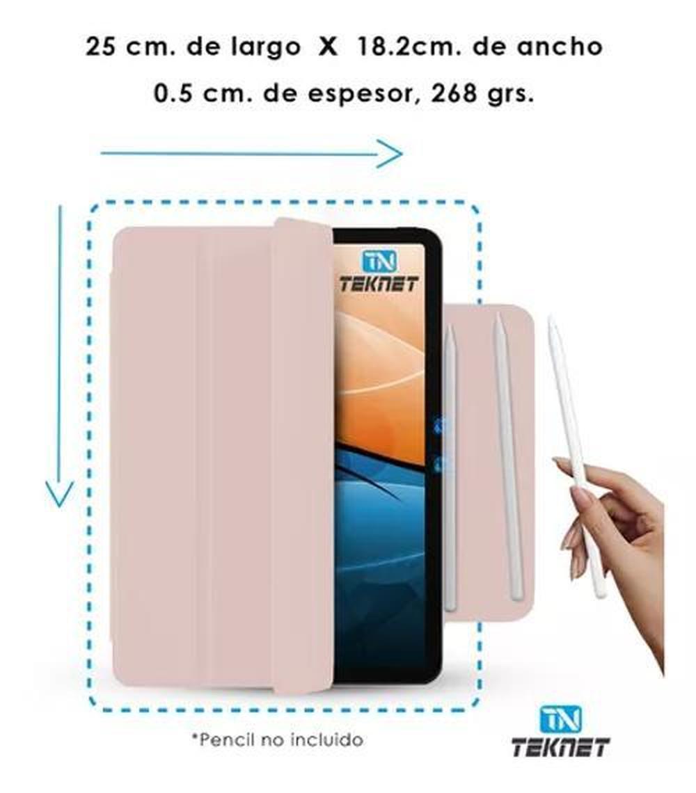 Foto 3 pulgar | Funda Slim Case Para Ipad Air 5 De 10.9 A2589, A2591 Rosa