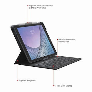 Foto 3 | Funda Y Teclado Messenger Folio 2 Para Ipad 10.2