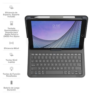 Foto 8 | Funda Y Teclado Messenger Folio 2 Para Ipad 10.2