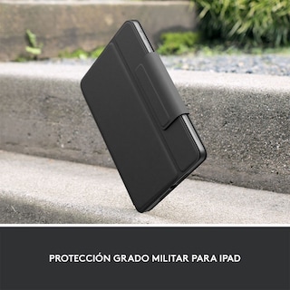 Foto 3 | Funda con Teclado Logitech Rugged Folio color Negro para iPad 10.2'' Gen 7/8/9