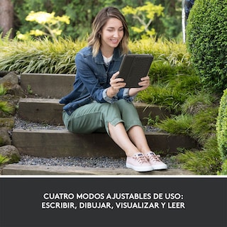 Foto 4 | Funda con Teclado Logitech Rugged Folio color Negro para iPad 10.2'' Gen 7/8/9