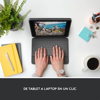 Foto 6 | Funda con Teclado Logitech Rugged Folio color Negro para iPad 10.2'' Gen 7/8/9