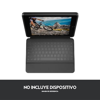 Foto 7 | Funda con Teclado Logitech Rugged Folio color Negro para iPad 10.2'' Gen 7/8/9