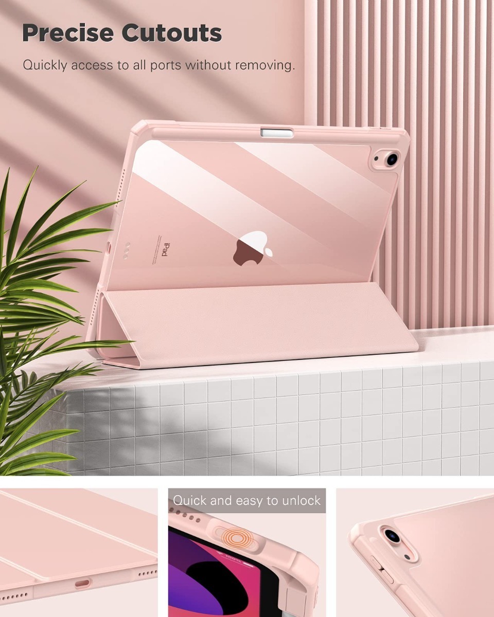 Foto 5 | Funda para iPad Air A2588 Funbu color Rosa