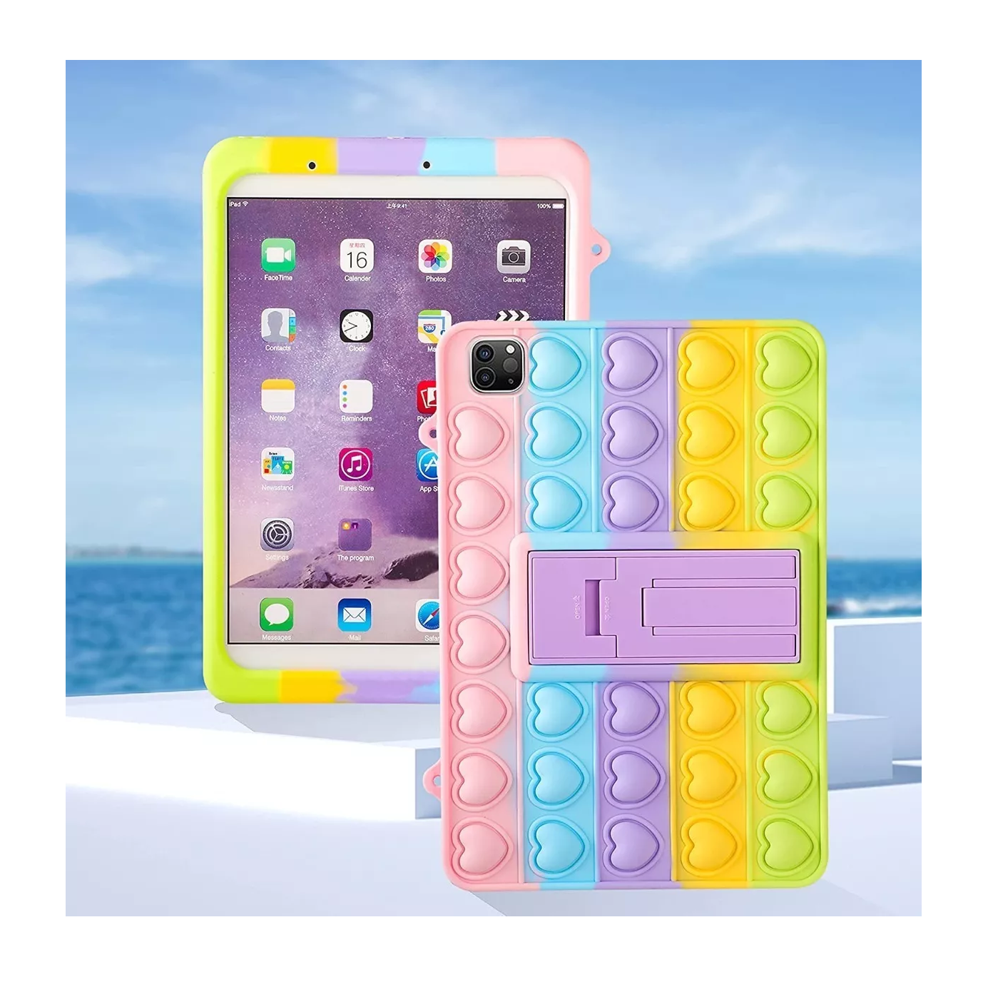 Foto 3 pulgar | Funda Para Tablet Samsung Galaxy Tab A7 Lite 8.7 Colores