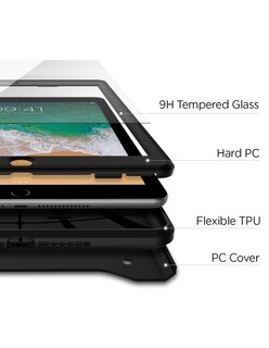 Foto 3 | Funda Spigen Ipad 9.7'' A Prueba De Golpes - Tough Armor Tech
