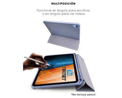 Foto 3 | Funda Teknet Case Silicón Para Ipad 10 Gen 10.9''