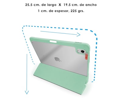 Foto 2 | Funda Teknet Folder Clear Para Ipad 10 Gen 10.9''