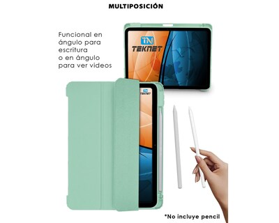 Foto 3 | Funda Teknet Folder Clear Para Ipad 10 Gen 10.9''