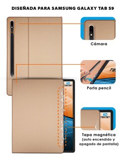 Foto 2 | Funda Teknet Folder Magnetica Para Samsung Galaxy Tab S9 11"