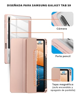 Foto 2 | Funda Teknet Folder Clear para Samsung Galaxy Tab S9 11"