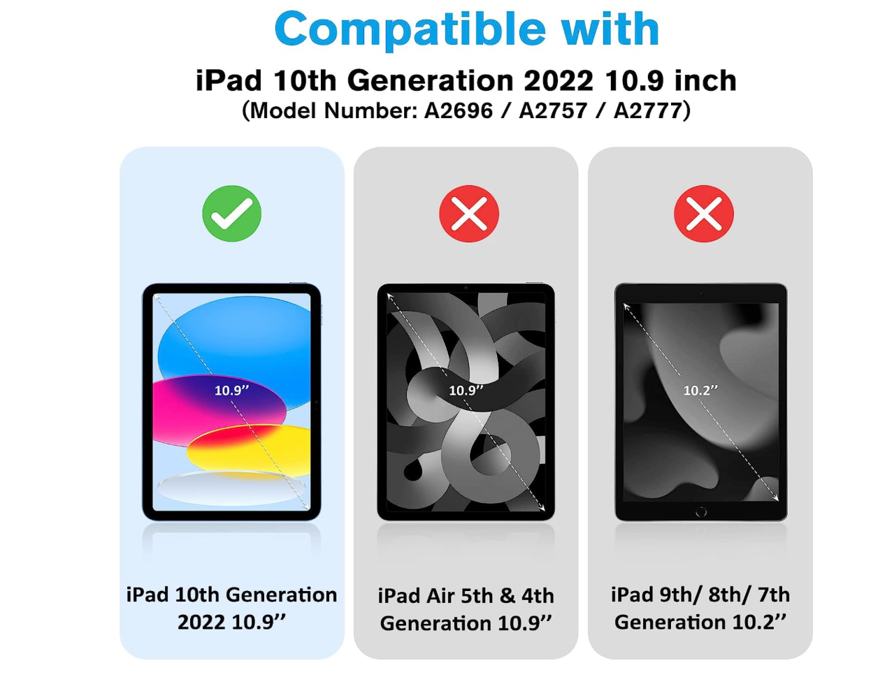 Foto 3 pulgar | Funda Para Ipad De Décima Generación Procase Con Soporte Para Lápiz 2022